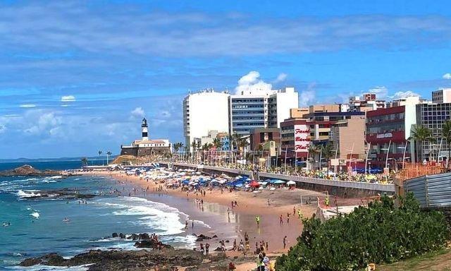 Flat Avenida Oceanica Barra Apartment Салвадор Екстериор снимка